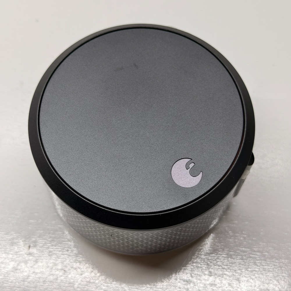 August Smart Lock Pro 3rd Gen ASL-03 Black Bluetooth Z-Wave Lock Only